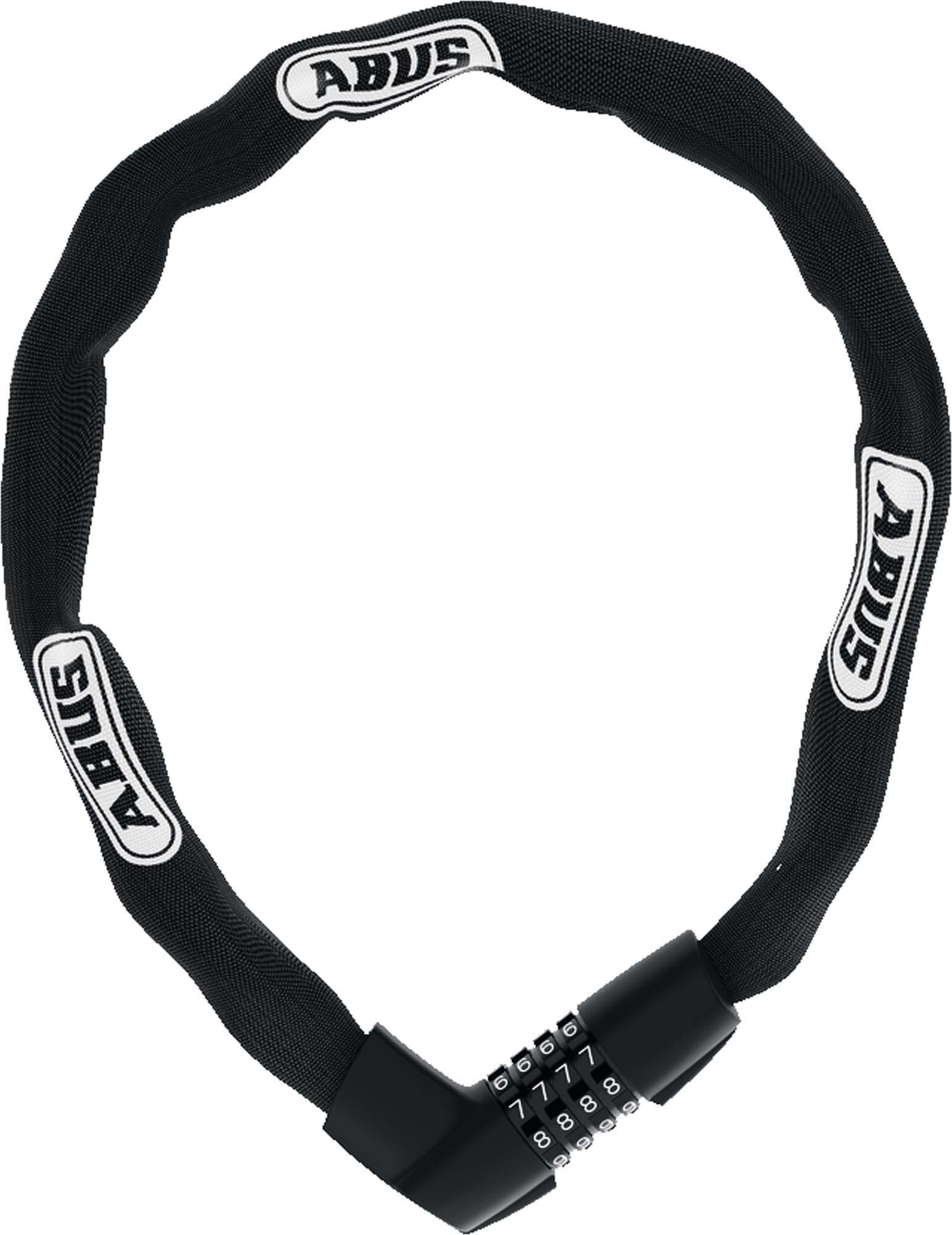 ABUS Zahlen-Kettenschloss Tresor 1385/75 6 mm schwarz 75 cm