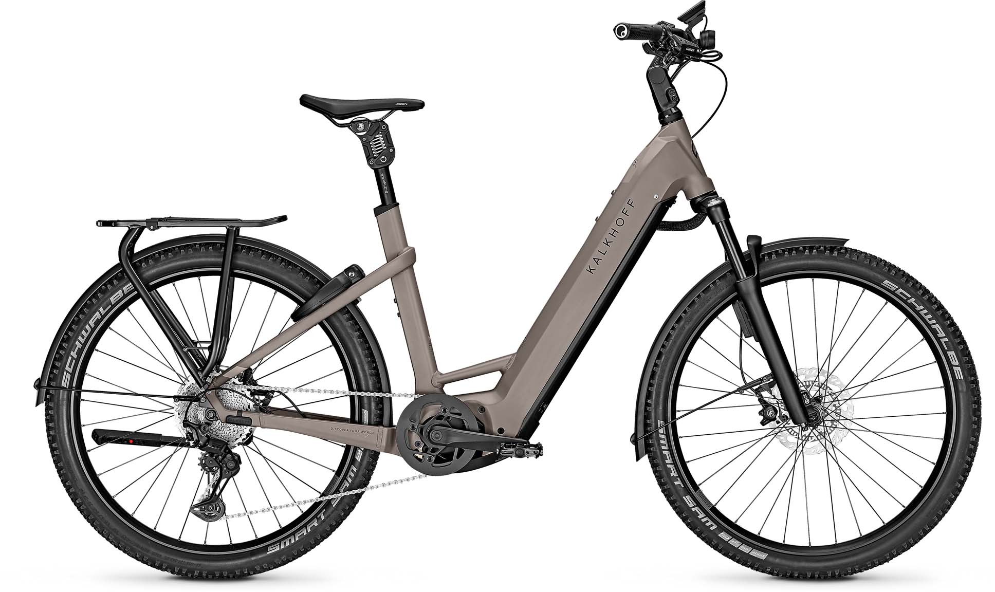 Kalkhoff Entice 7.B Advance+ ABS moonstonegrey matt 2024 - E-Bike Hardtail Mountainbike Tiefeinsteiger