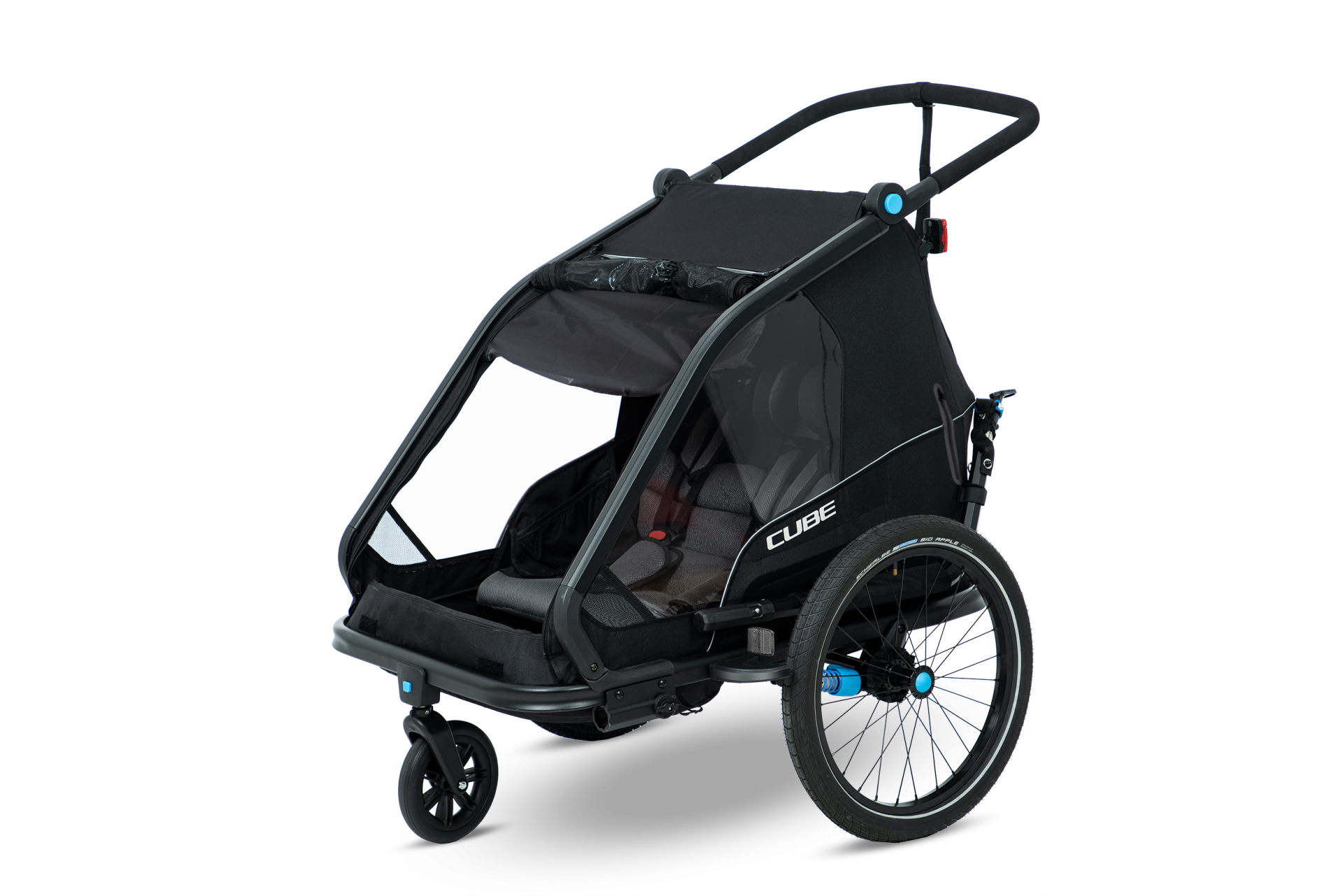 Cube Kinder Fahrradanhänger Double Cmpt