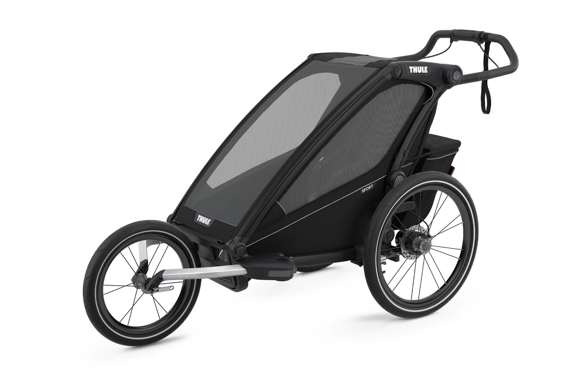 Thule Chariot Sport 1 Kinderanhänger, Midnight Black
