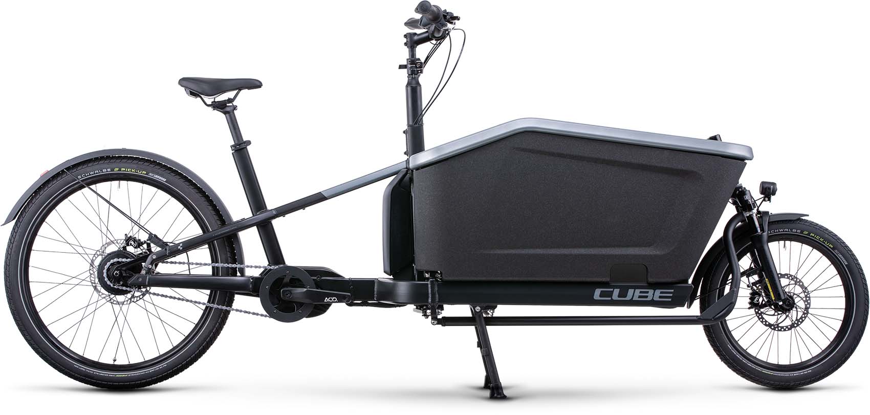 Cube Cargo Dual Hybrid 1000 flashgrey n black 2024 - E-Bike Lastenfahrrad