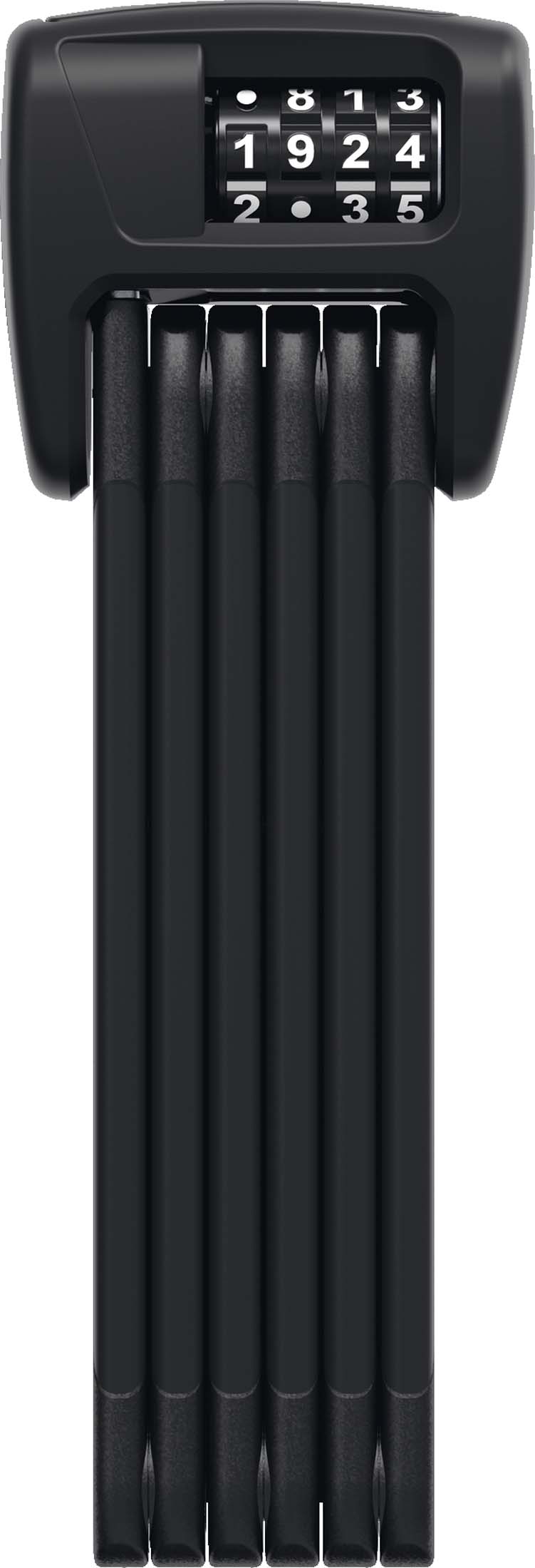 Abus Faltschloss BORDO™ Combo 6000C/90 LED schwarz + Halter SH