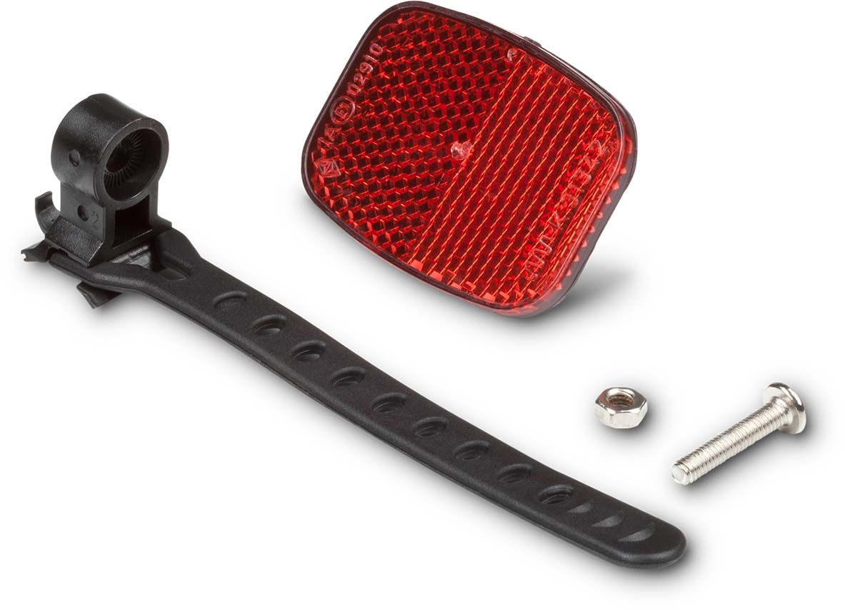 RFR Sattelstützen Rückstrahler red