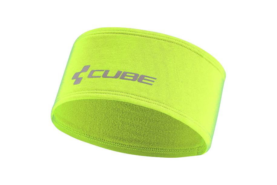 CUBE Funktionsstirnband RACE Be Warm Safety - neon yellow