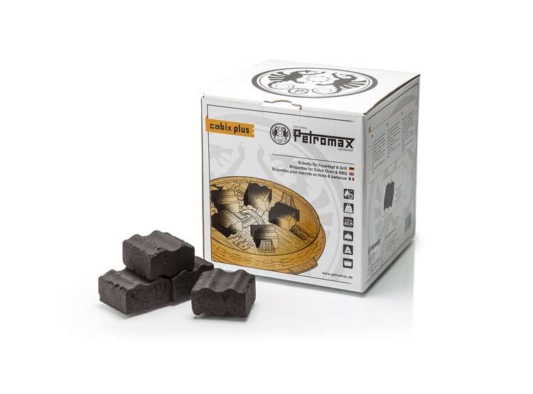 Petromax Cabix Plus Briketts für Feuertopf und Grill