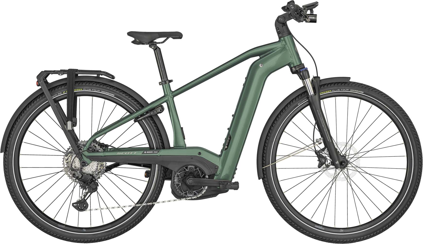 Scott Sub Sport eRIDE 10 Men Malachite Green 2024 - E-Bike Trekkingrad Herren