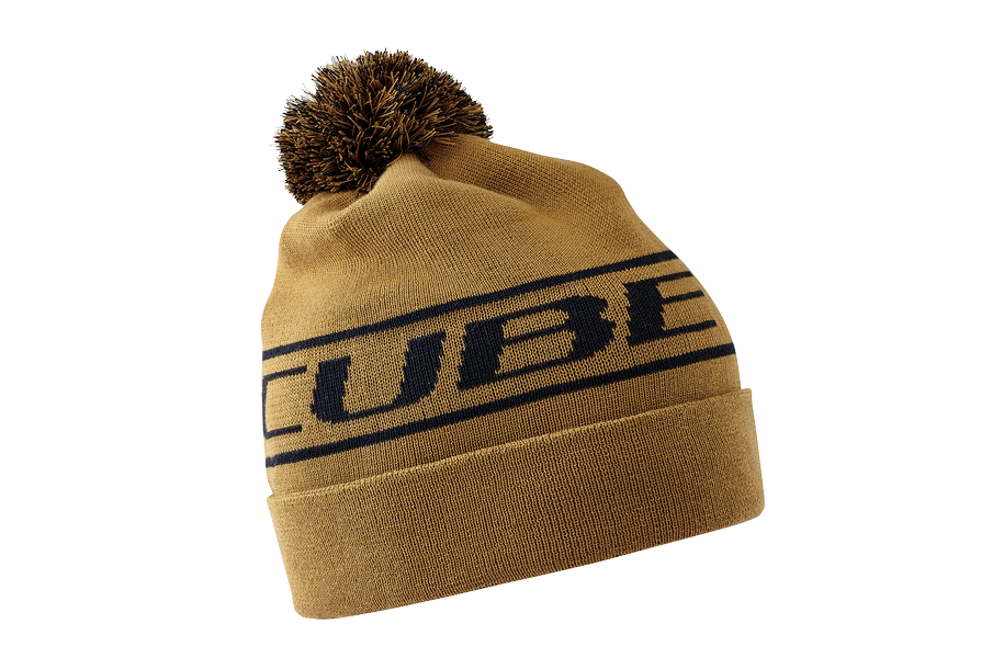 Cube Bommelmütze - brown