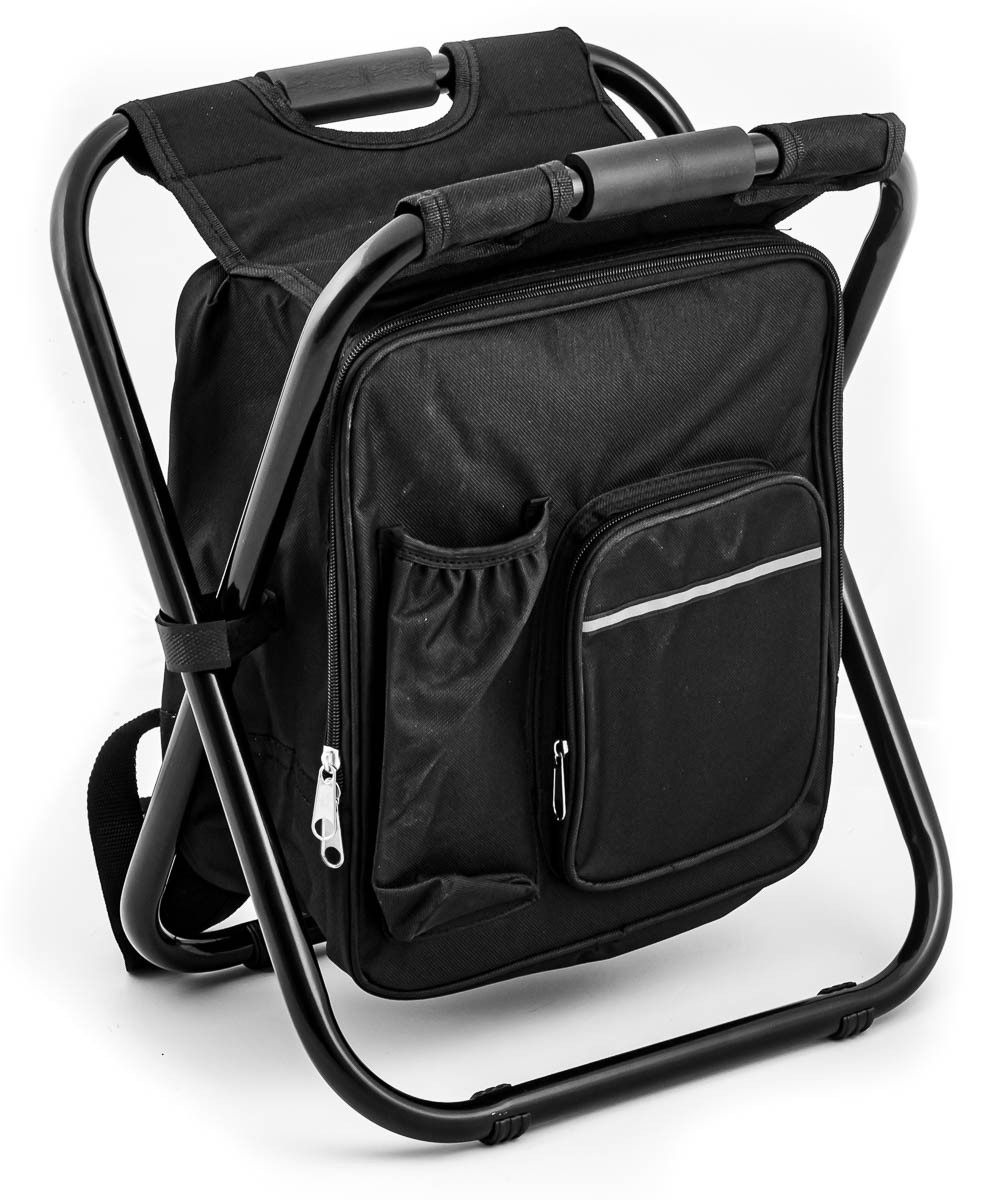 RAVE Sitzrucksack Campingstuhl mit Kühltasche