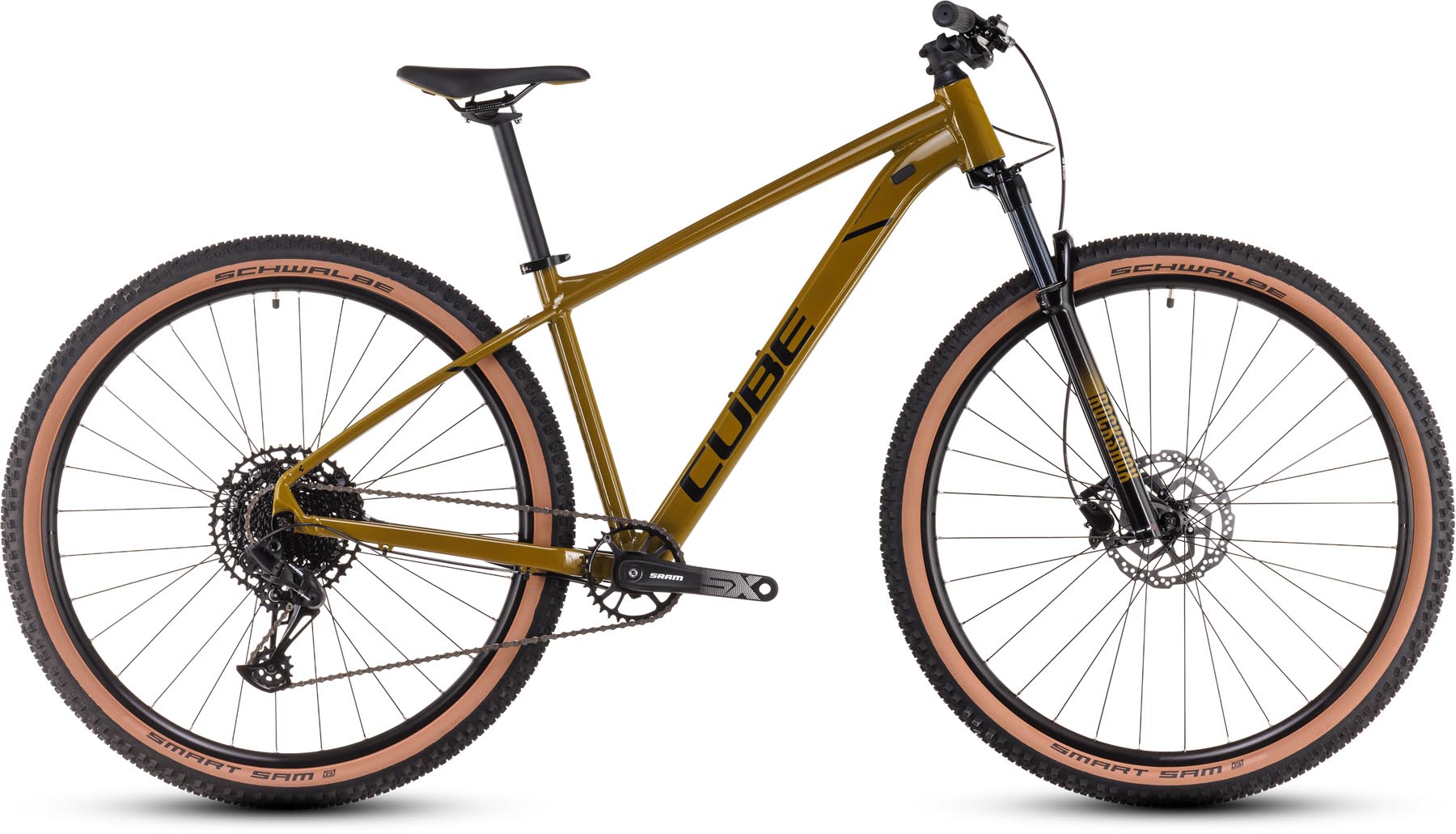 Cube Attention SLX willowgreen n black 2025 - Hardtail Mountainbike - Lackschaden