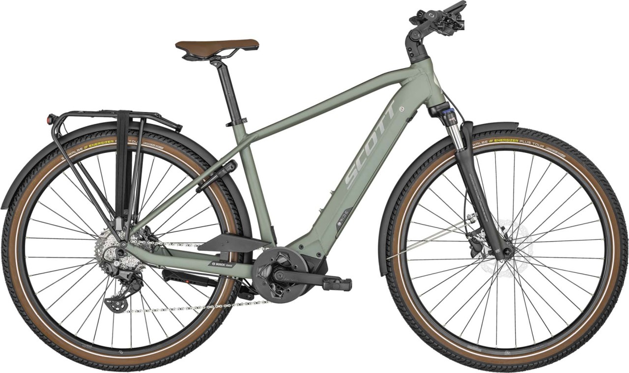 Scott Sub Sport eRIDE 20 Men Highland Green 2023 - E-Bike Trekkingrad Herren