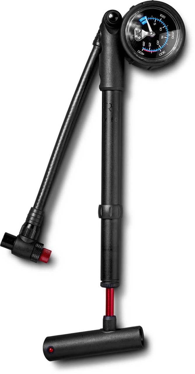 RFR Dämpferpumpe black n glossy black n red