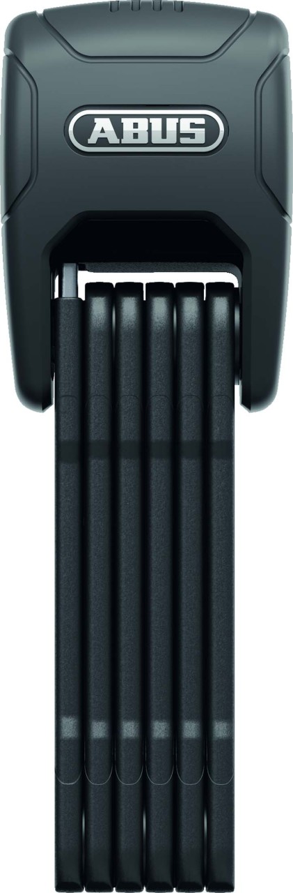 Abus Faltschloss BORDO GRANIT™ 6500KA/90 schwarz + Halter SH