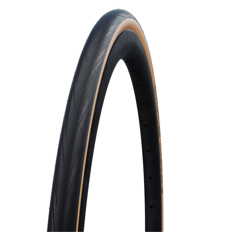 Schwalbe Reifen LUGANO 23-622 (700 x 23C), schwarz, Draht , 325 g