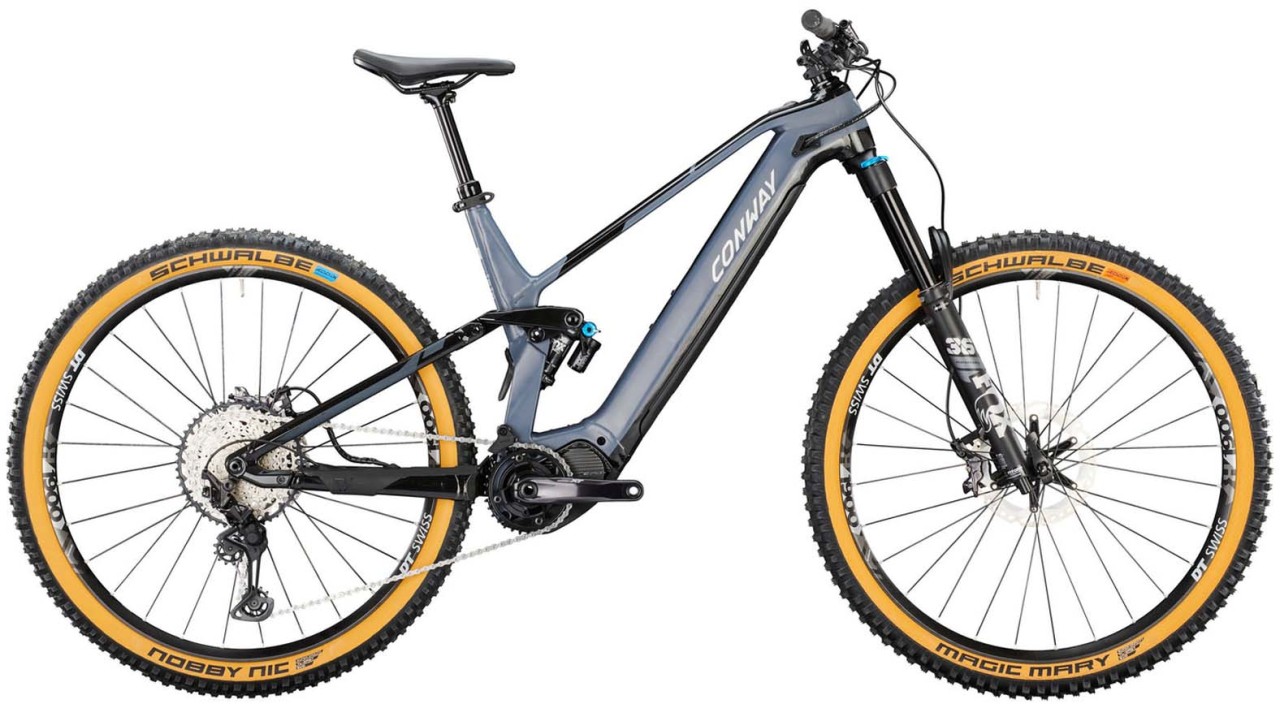 Conway eWME 6.9 720 anthracite matt / silver 2022 - E-Bike Fully Mountainbike