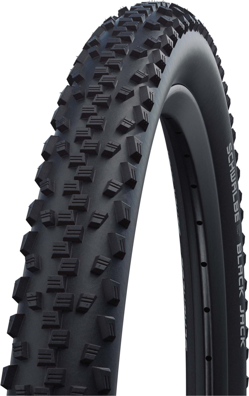 Schwalbe Reifen BLACK JACK 50-559 26" x 2,00, 640 g, schwarz