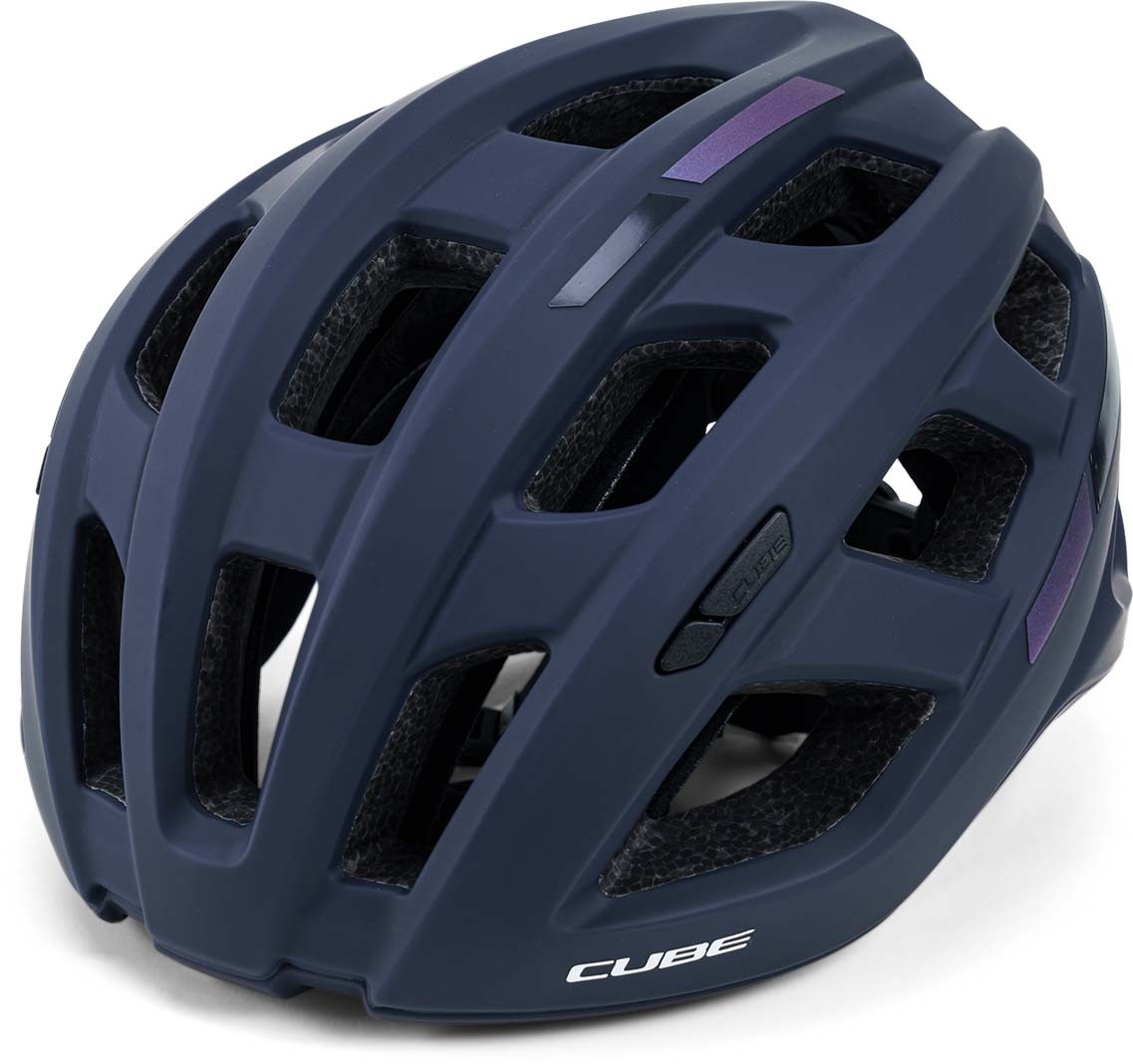 CUBE Helm ROAD RACE Teamline - blue´n´mint