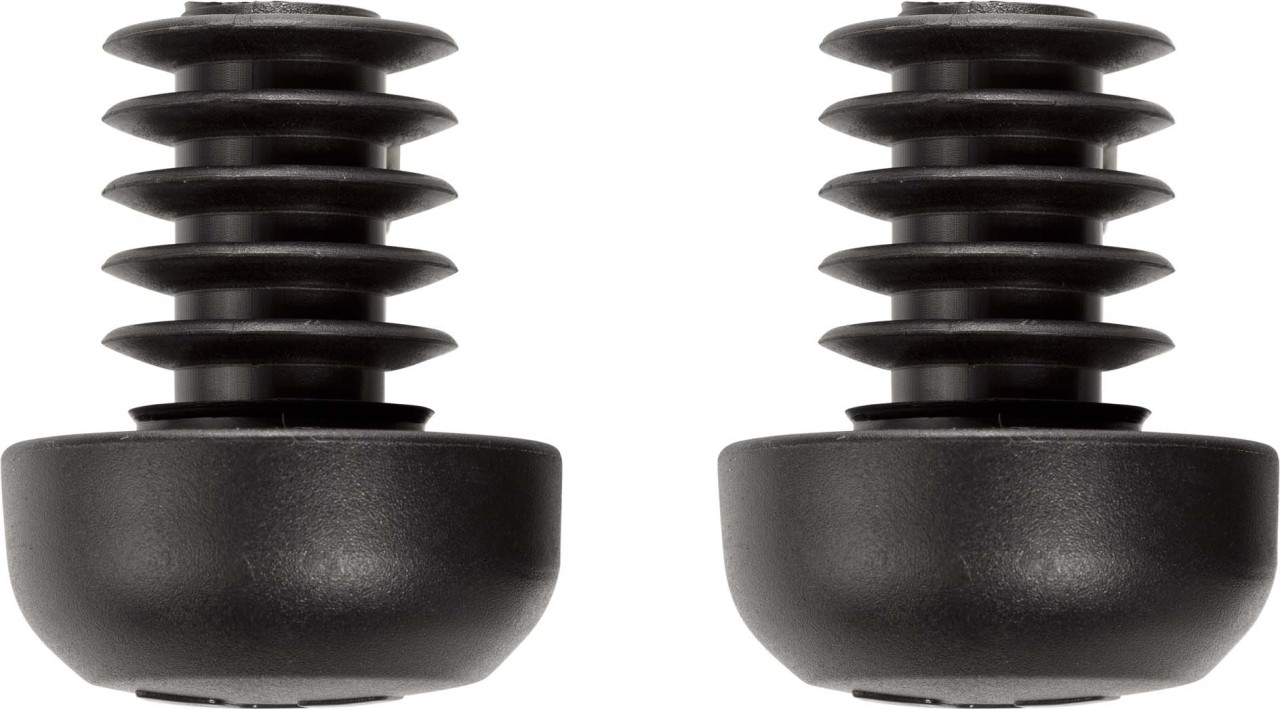 Cube Natural Fit Stopfen für große Lenker-Innendurchmesser black