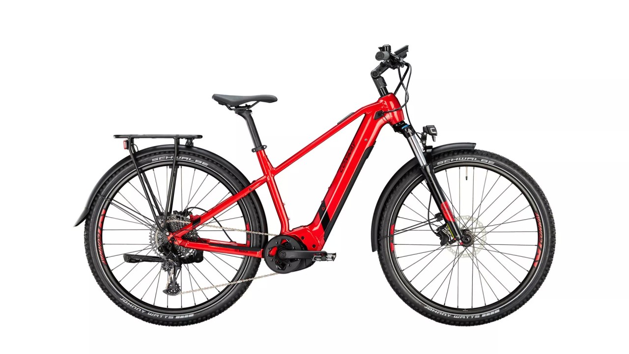 Conway Cairon C 3.0 625Wh red metallic / black metallic 2023 - E-Bike Hardtail Mountainbike