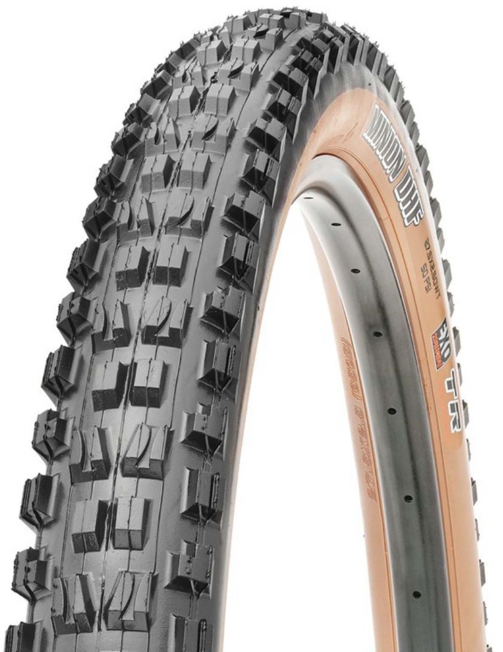 Maxxis Reifen Minion DHF WT TLR faltbar 27.5x2.50" 63-584 sw./Skinwall EXO Dual