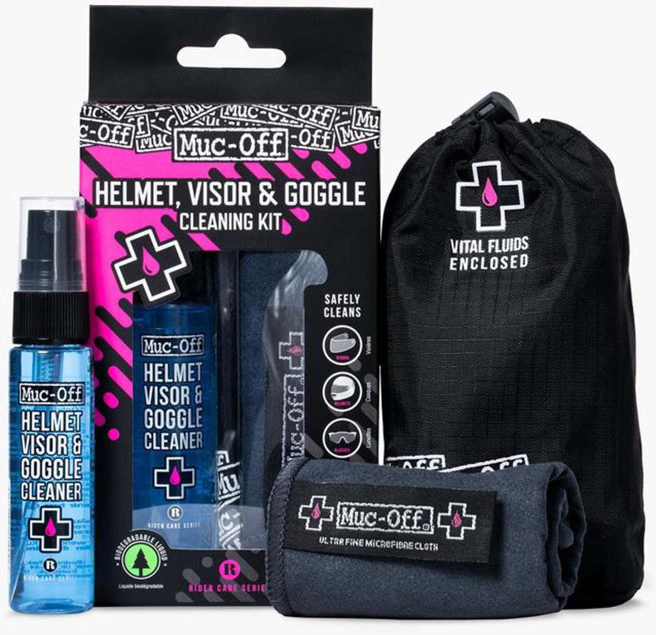 Muc-Off - Helm und Visier Cleaning Kit