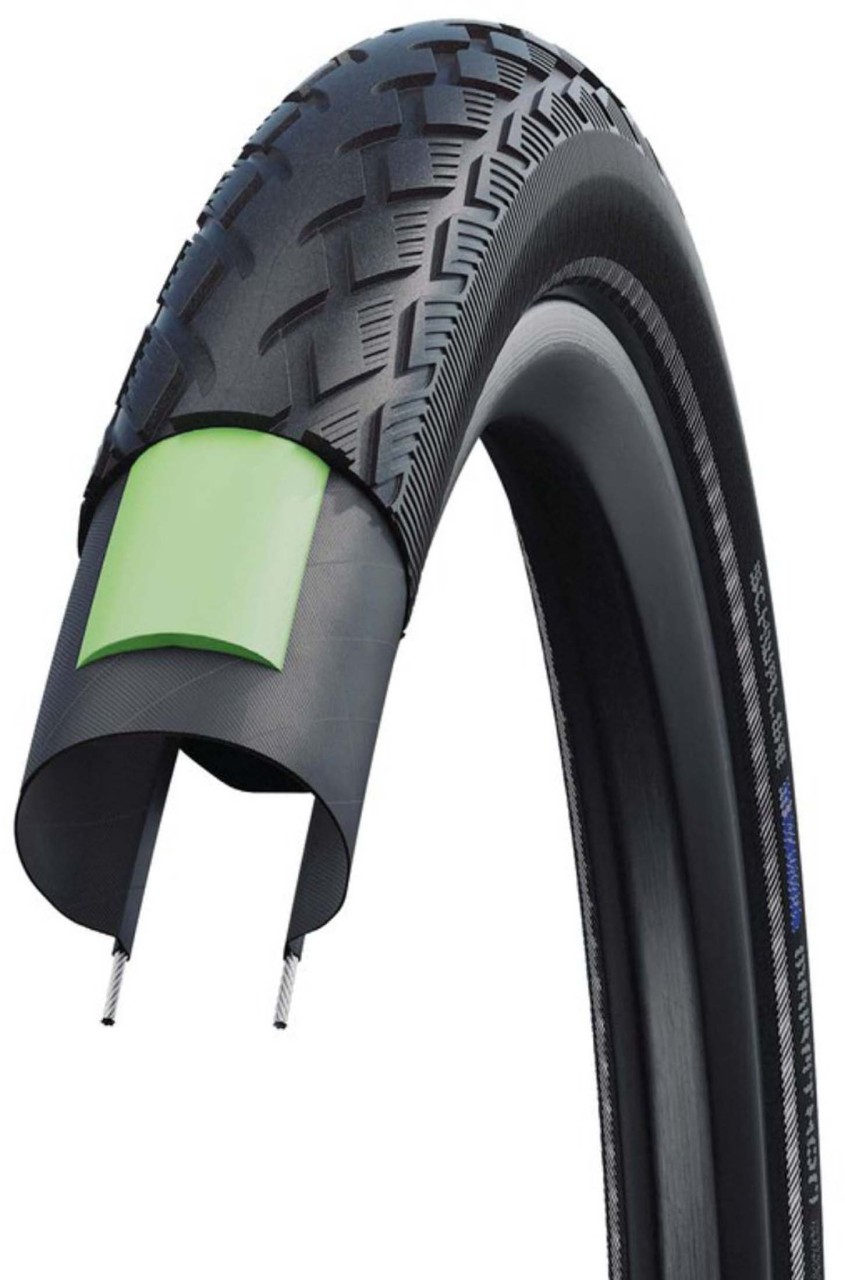 Schwalbe Reifen Marathon HS420, 26x2.00" 50-559 sw-TwinSkin Refl.GG EC