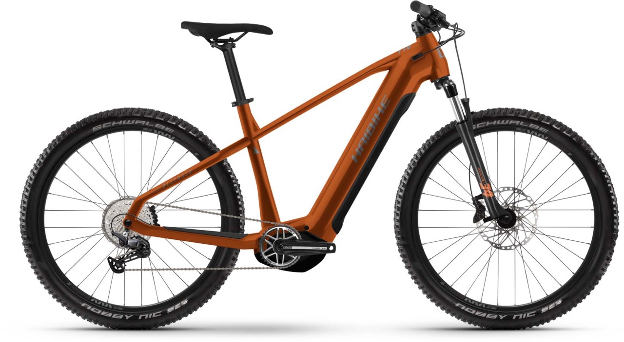 Haibike AllTrack 6 29 papaya/titan gloss 2023 - E-Bike Hardtail Mountainbike