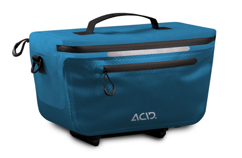 ACID Fahrradtasche TRUNK PRO 10 RILink - dark blue´n´black