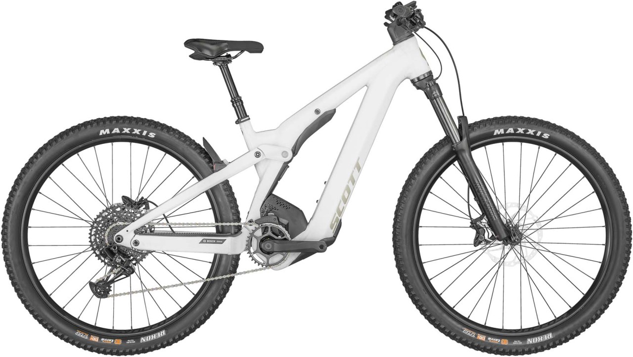 Scott Contessa Strike eRIDE 910 EVO White 2023 - E-Bike Fully Mountainbike Damen
