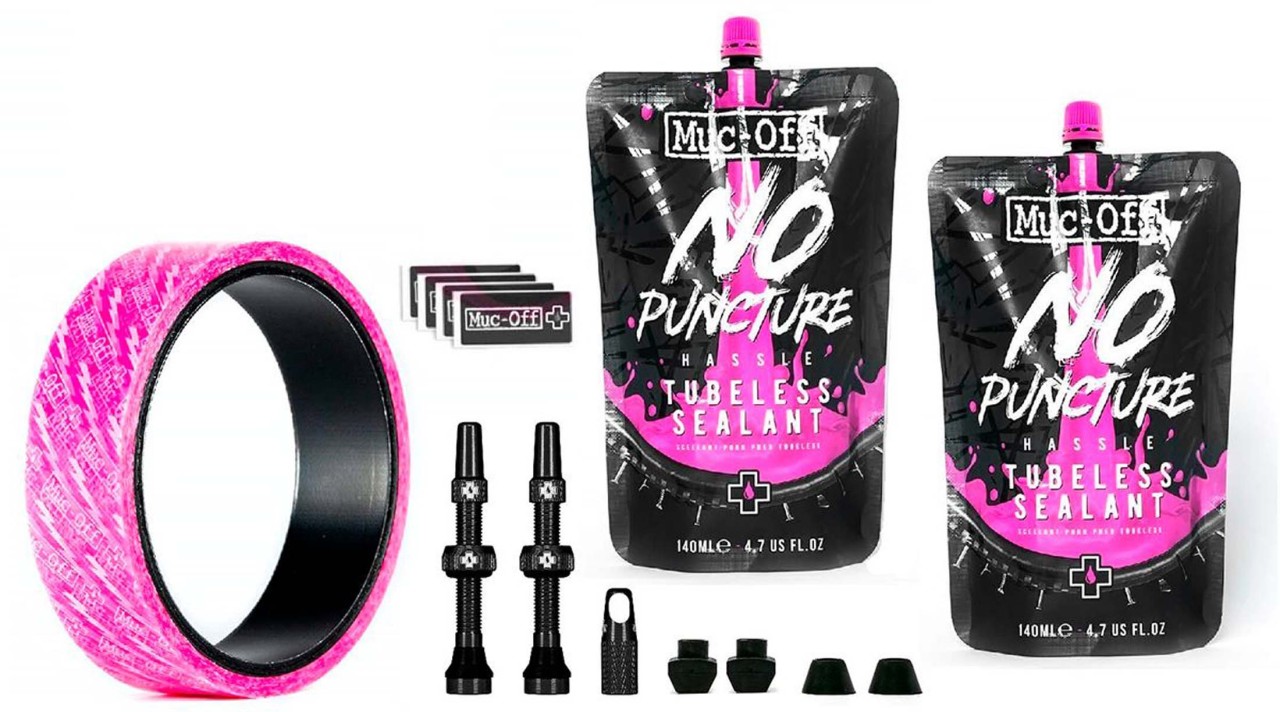 Muc-Off UltimateTubeless Kit - XC / Gravel pink nos