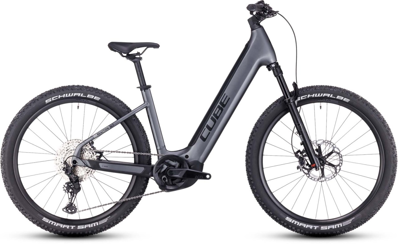 Cube Reaction Hybrid SLT 750 prizmsilver n grey 2023 - E-Bike Hardtail Mountainbike Tiefeinsteiger