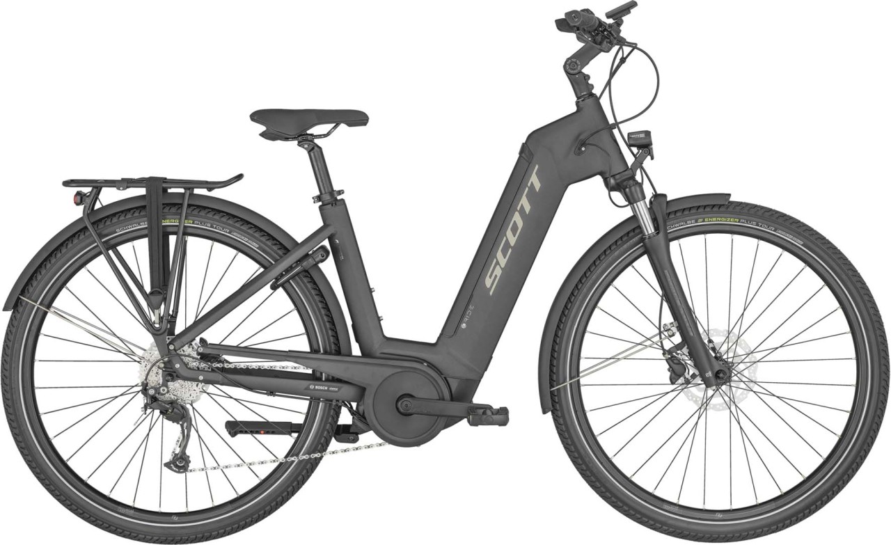 Scott Sub Tour eRIDE 20 Unisex Dark Anodized Grey 2023 - E-Bike Trekkingrad Tiefeinsteiger