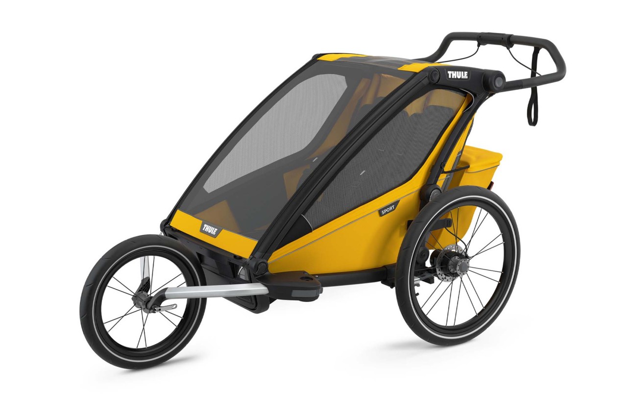 Thule Chariot Sport 2 Kinderanhänger, Spectra Yellow