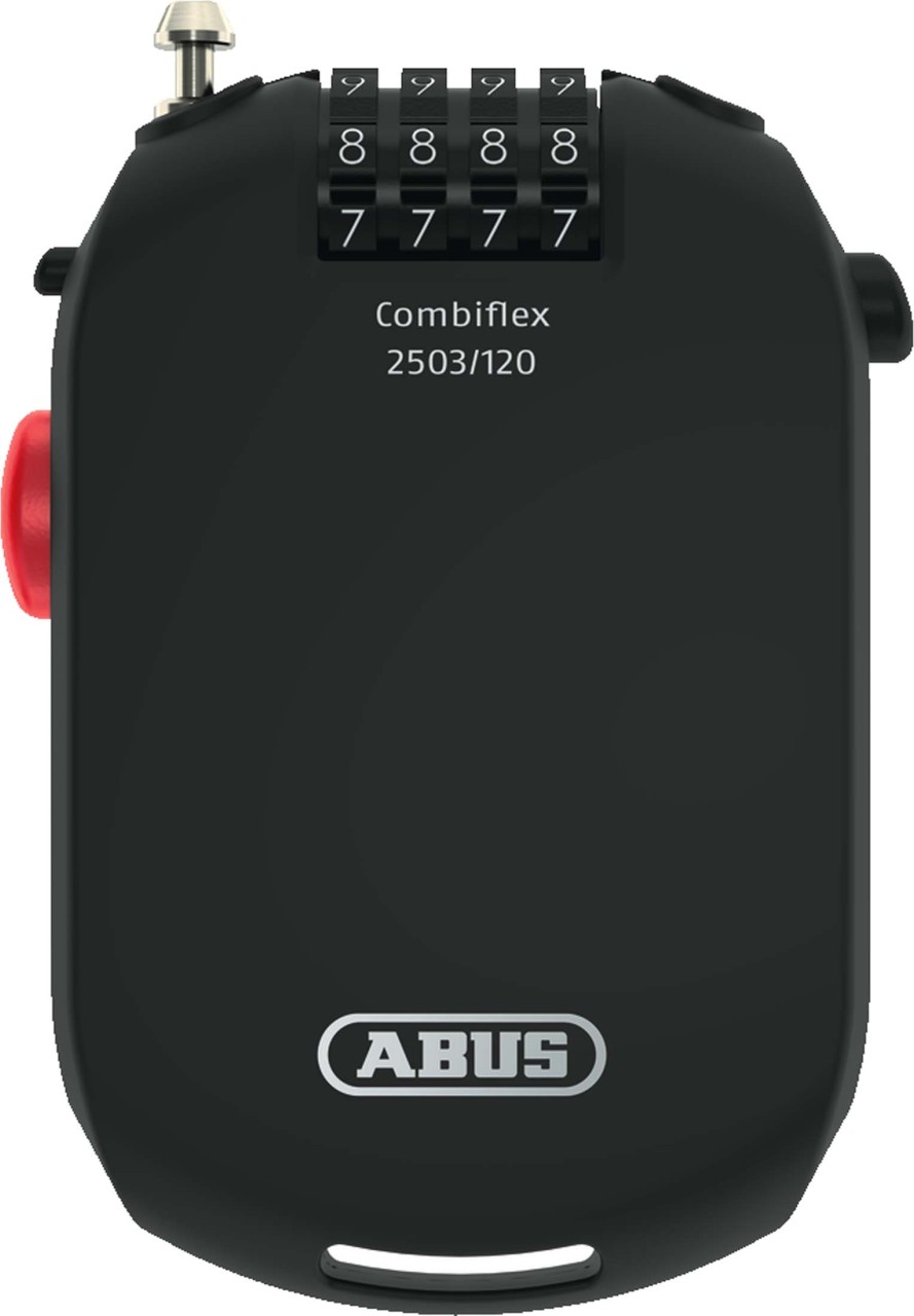 Abus Spezialsicherung Combiflex 2503/120 schwarz 120 cm