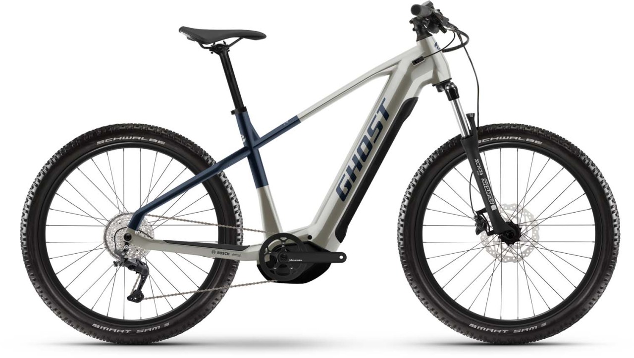 Ghost E-Teru Universal pearl warm grey / pearl dark blue 2023 - E-Bike Hardtail Mountainbike