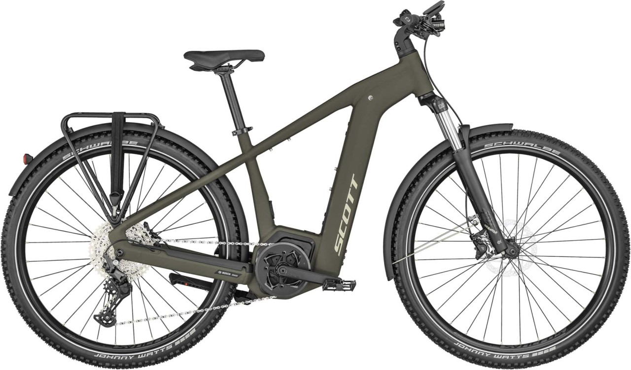 Scott Axis eRIDE 30 Men Warm Grey 2023 - E-Bike Hardtail Mountainbike Trekkingrad