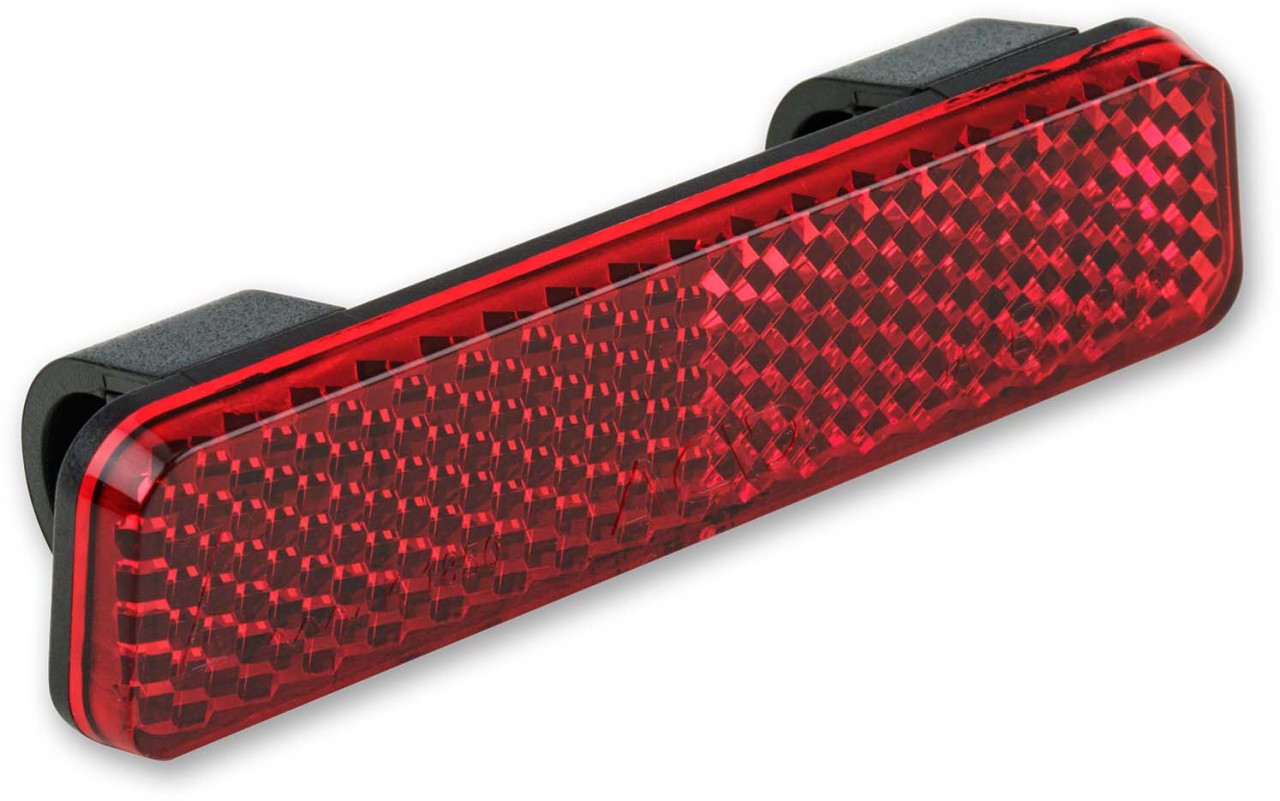 ACID Gepäckträgerreflektor SLIM CLIP - red