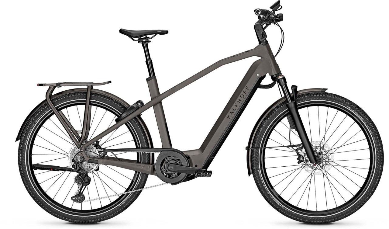 Kalkhoff Endeavour 7.B Advance+ ABS jetgrey matt 2023 - E-Bike Trekkingrad Herren