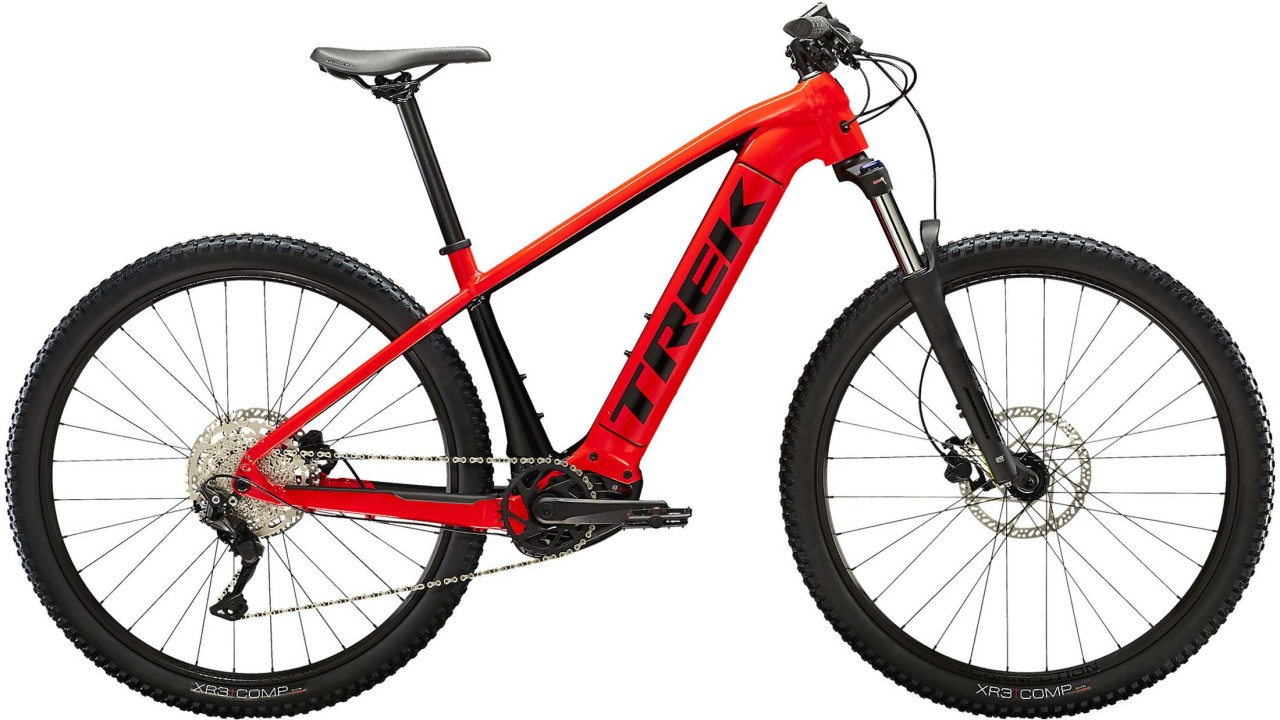 Trek Powerfly 4 625Wh Radioactive Red / Trek Black 2022 - E-Bike Hardtail Mountainbike