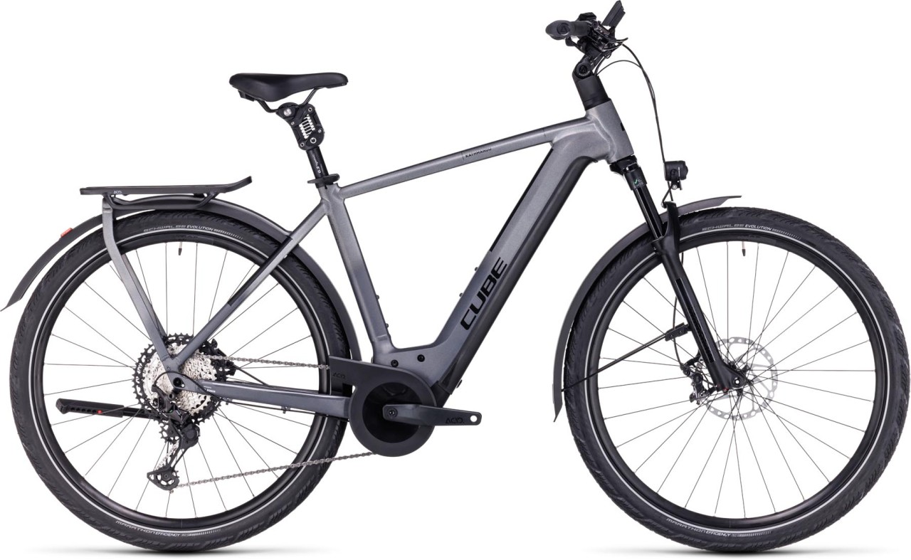 Cube Kathmandu Hybrid SLT 750 prizmsilver n grey 2024 - E-Bike Trekkingrad Herren