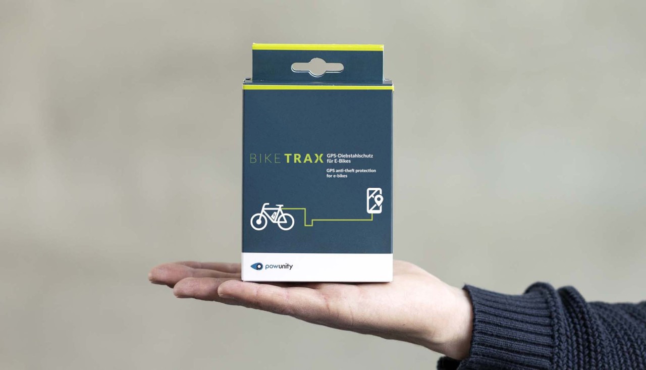 PowUnity BikeTrax GPS-Diebstahlschutz für E-Bikes Bosch Gen4 (Smart System)