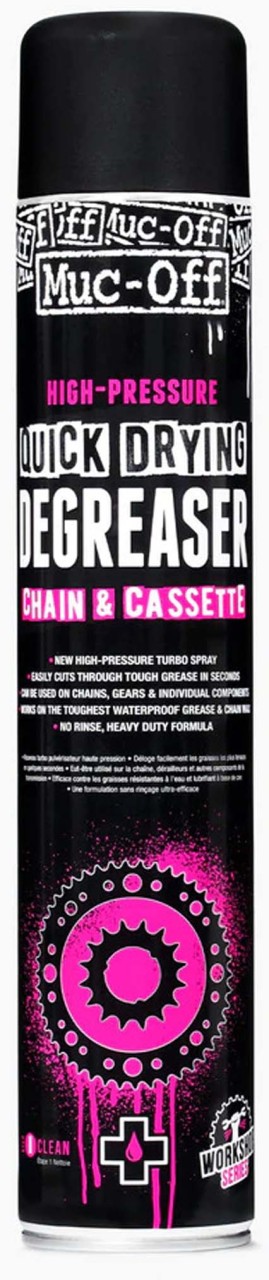 Muc-Off High Pressure Quick Drying De-Greaser WS - Hochdruck-Entfetter 750ml pink
