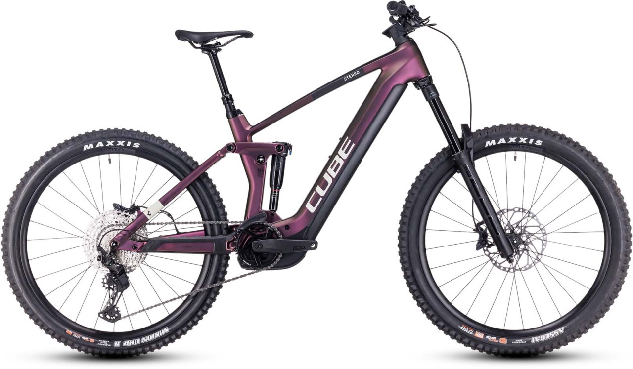 Cube Stereo Hybrid 160 HPC SLX 750 27.5 molotov n grey 2023 - E-Bike Fully Mountainbike