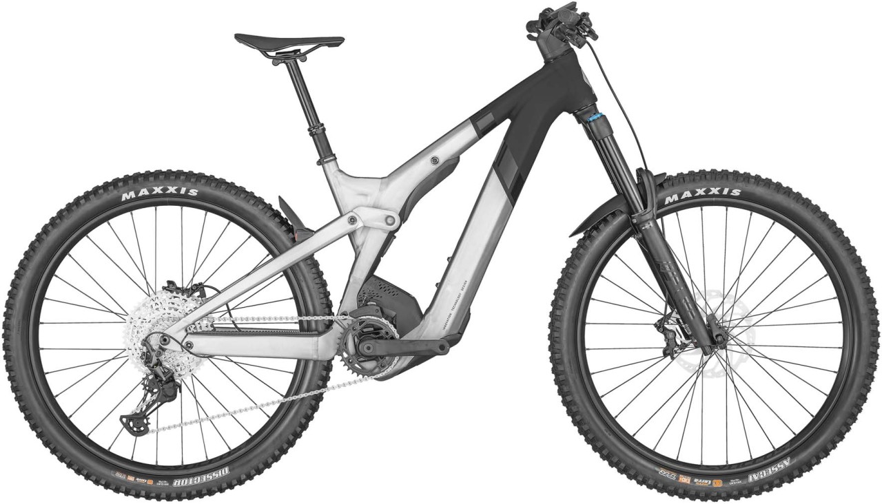 Scott Patron ST eRIDE 910 Raw Alloy 2023 - E-Bike Fully Mountainbike