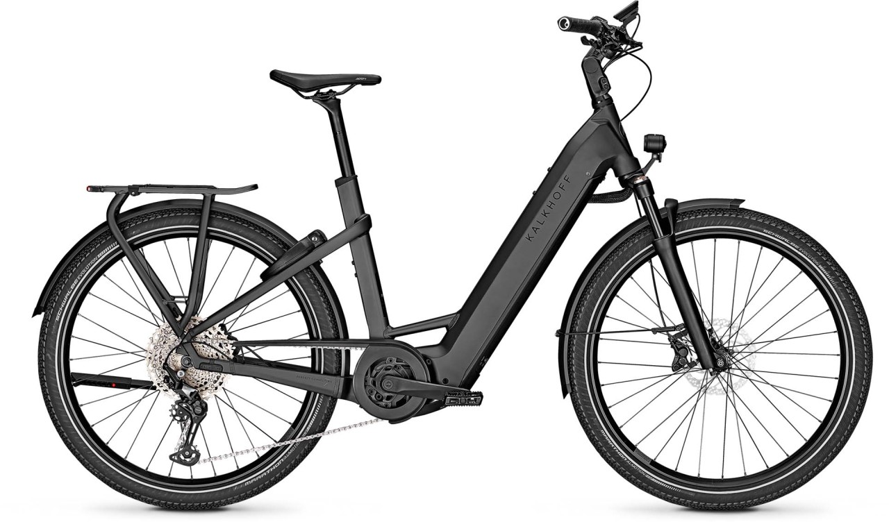 Kalkhoff Endeavour 7.B Move+ jetgrey matt 2023 - E-Bike Trekkingrad Tiefeinsteiger