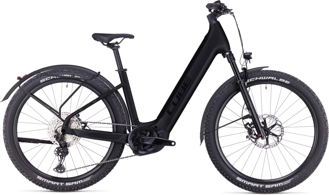 Cube Reaction Hybrid SLX 750 Allroad black n reflex 2023 - E-Bike Hardtail Mountainbike Tiefeinsteiger