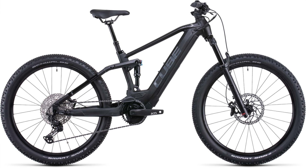 Cube Stereo Hybrid 120 SL 625 27.5 black n metal 2022 - E-Bike Fully Mountainbike