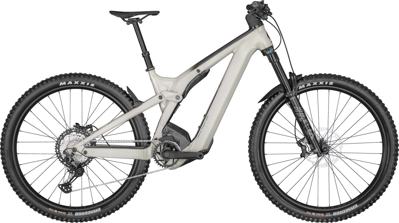 Scott Patron eRIDE 910 prism misty grey matt / black 2022 - E-Bike Fully Mountainbike