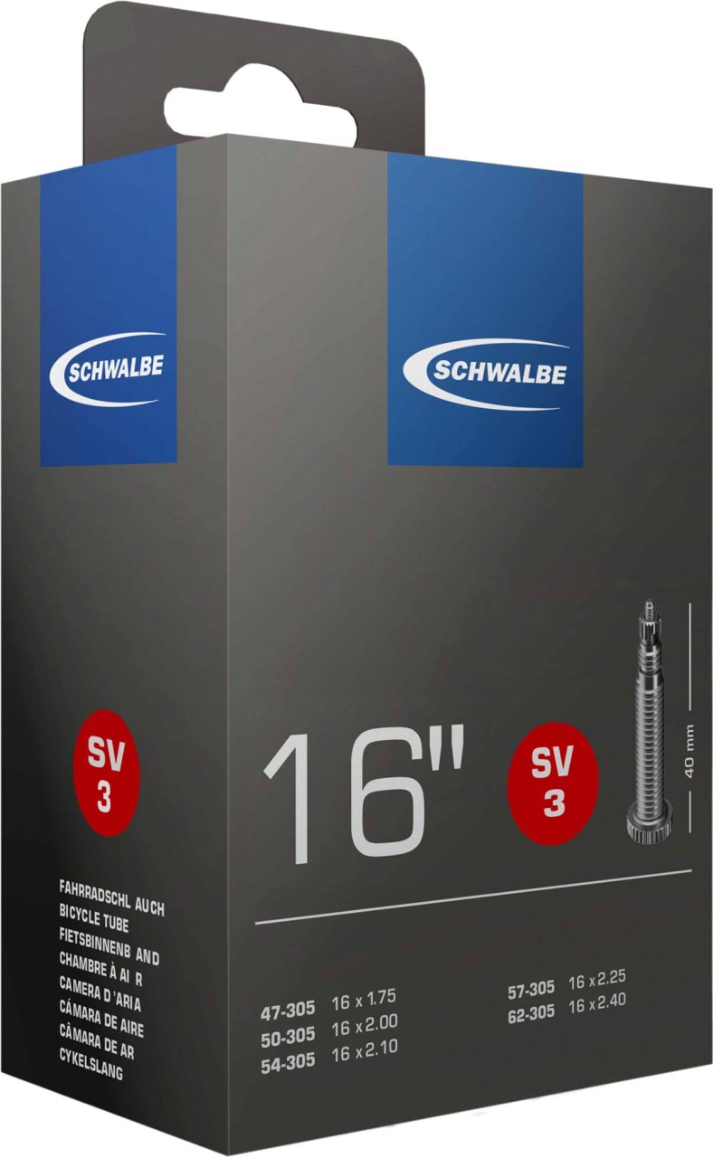 Schwalbe Schlauch SV, Nr. 3 (16")