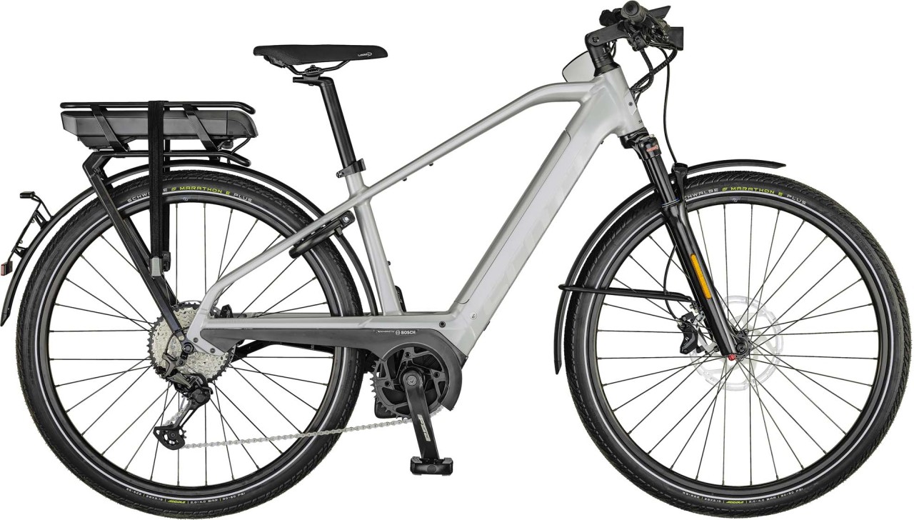 Scott Silence eRIDE 10 Men Speed pale grey / black 2021 - E-Bike Trekkingrad Herren