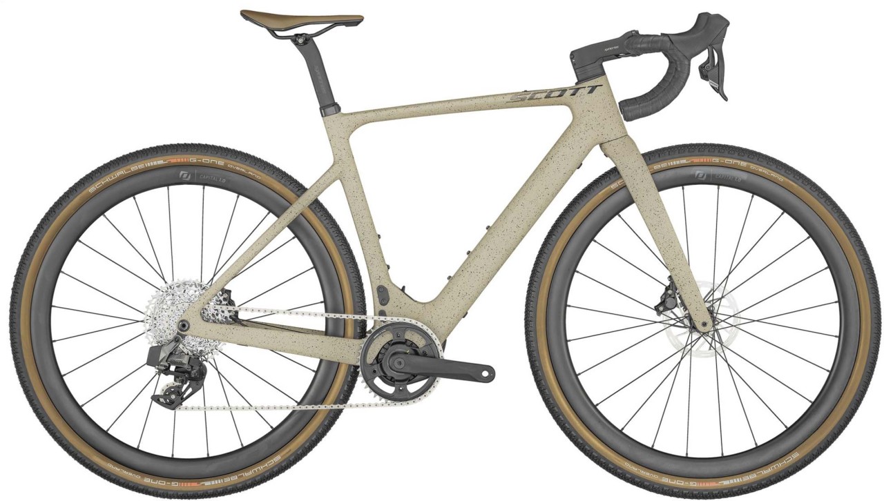 Scott Solace Gravel eRIDE 20 Storm Beige 2023 - E-Bike Cyclocross